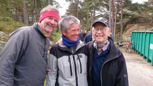 Öyvind och Lena minglar med Assar